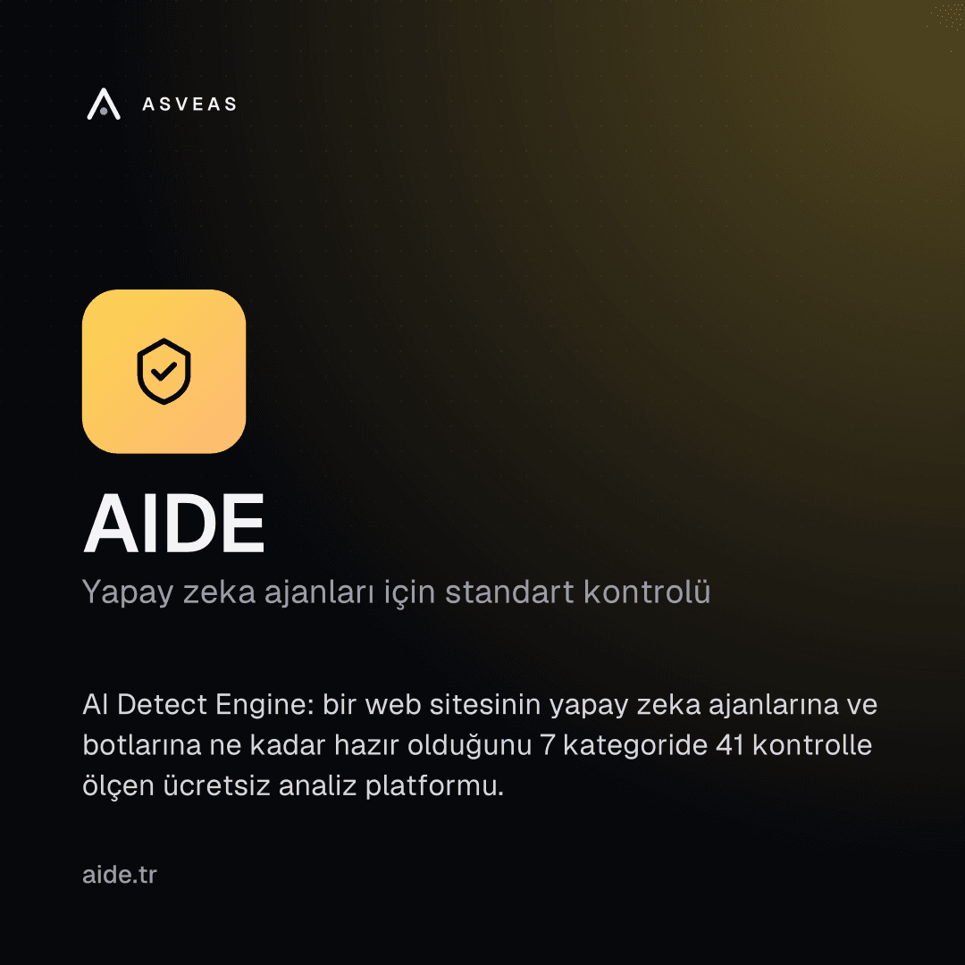 Ürün kartı — AIDE