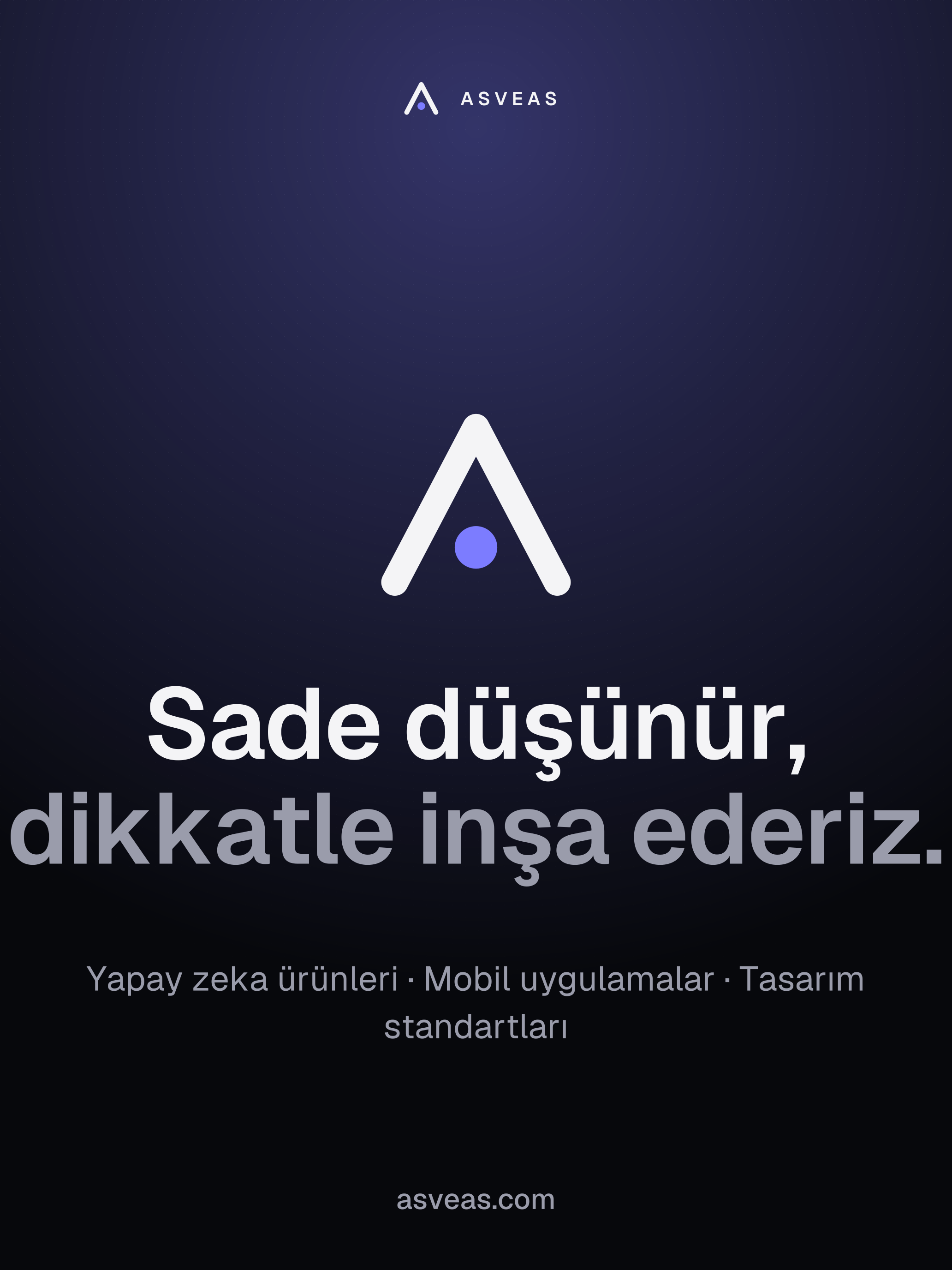 Tanıtım görseli — ASVEAS