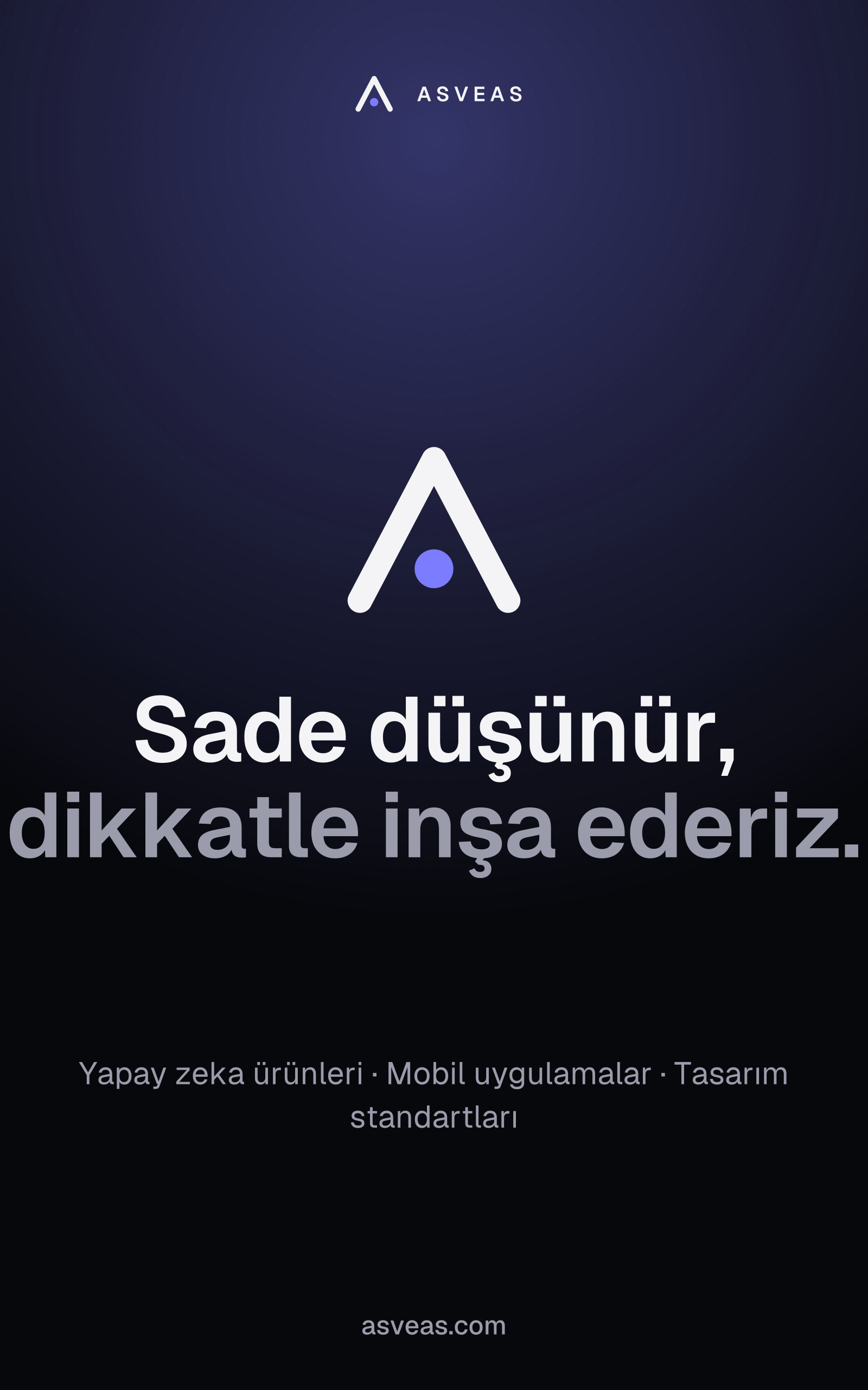 Tanıtım görseli — ASVEAS